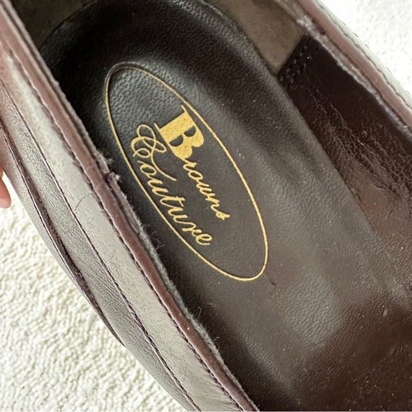 Browns Couture - Vintage Leather Moccasin with heal - Picture 7 of 8